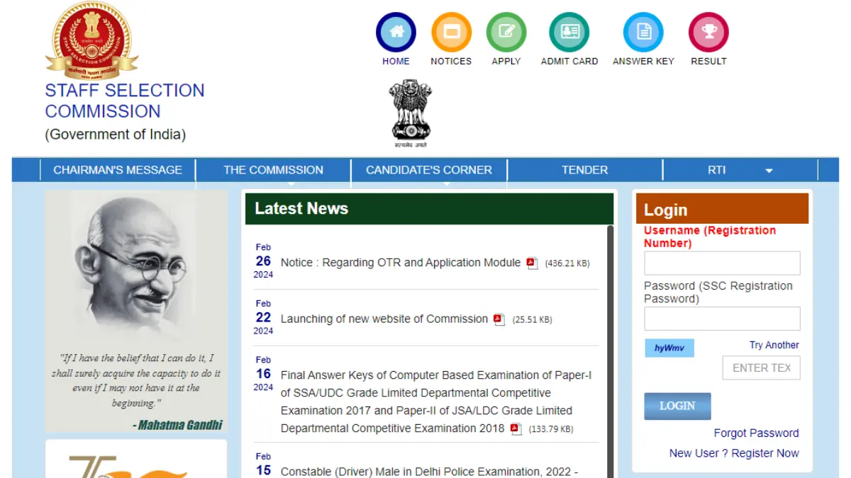 SSC CGL Recruitment 2024